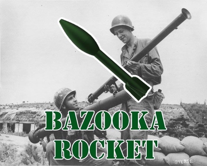 Bazooka Rocket (For Estes Rocket Motors)