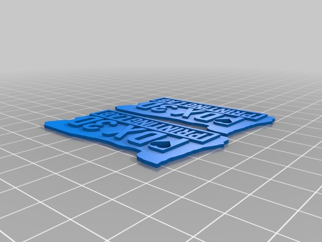 Portland 3D Printing Lab keychains