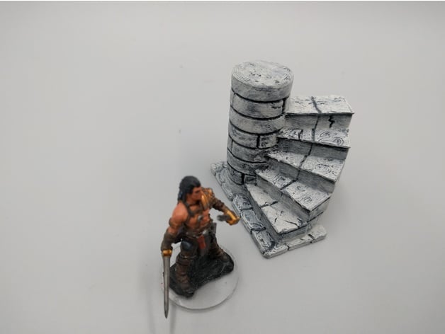 Image of Crypt stairs - 28mm gaming
