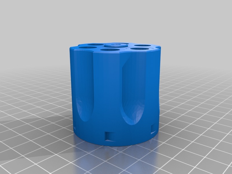 Cylinder made by Steiner3D that I sleeved for 38 Special