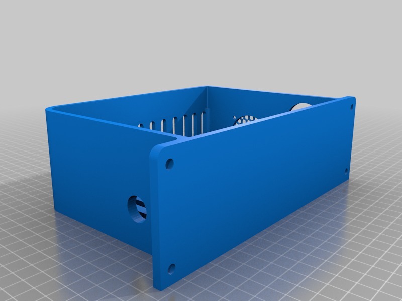 Just made the box bigger and changed up the lid.  my files are attached on how I changed the design