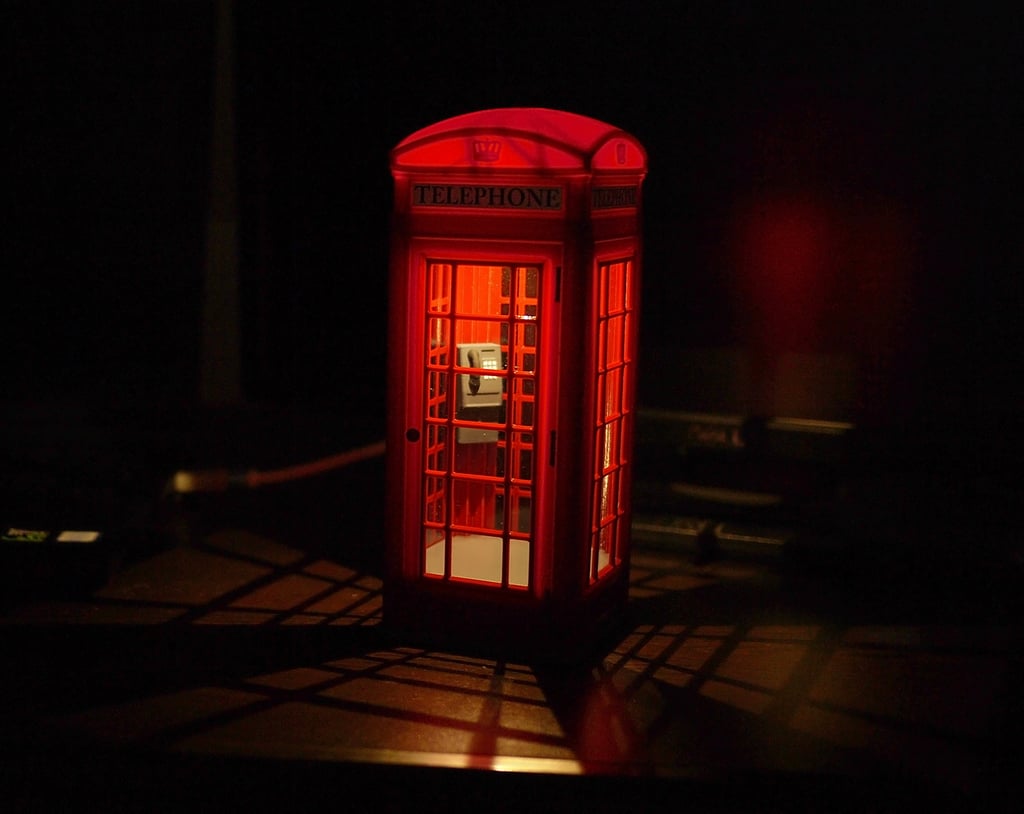 British Phone Booth Mood Lamp