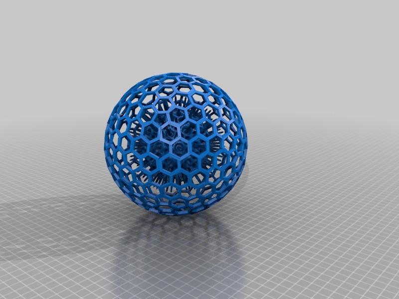 Spike Ball in honeycomb ball