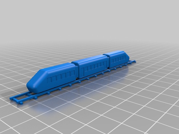 small simple train model