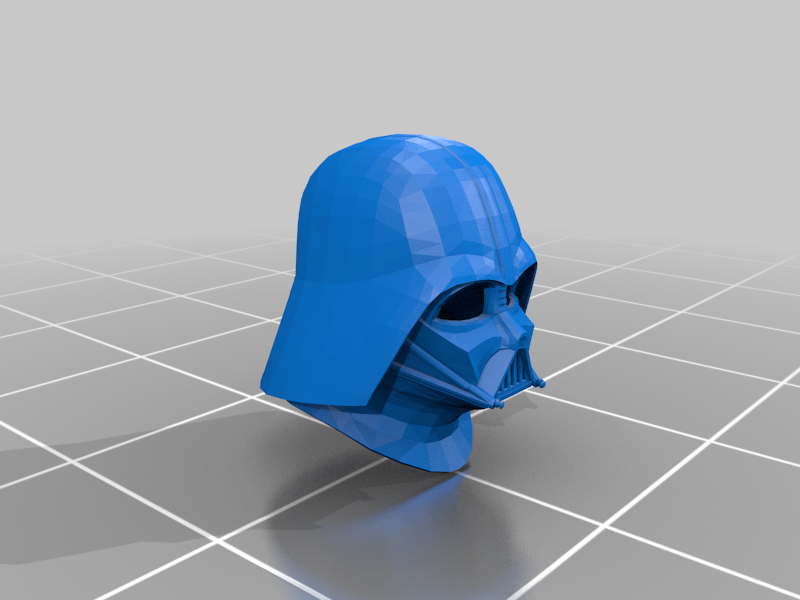 Darth Vader Helmet Full Scale ( Updated)