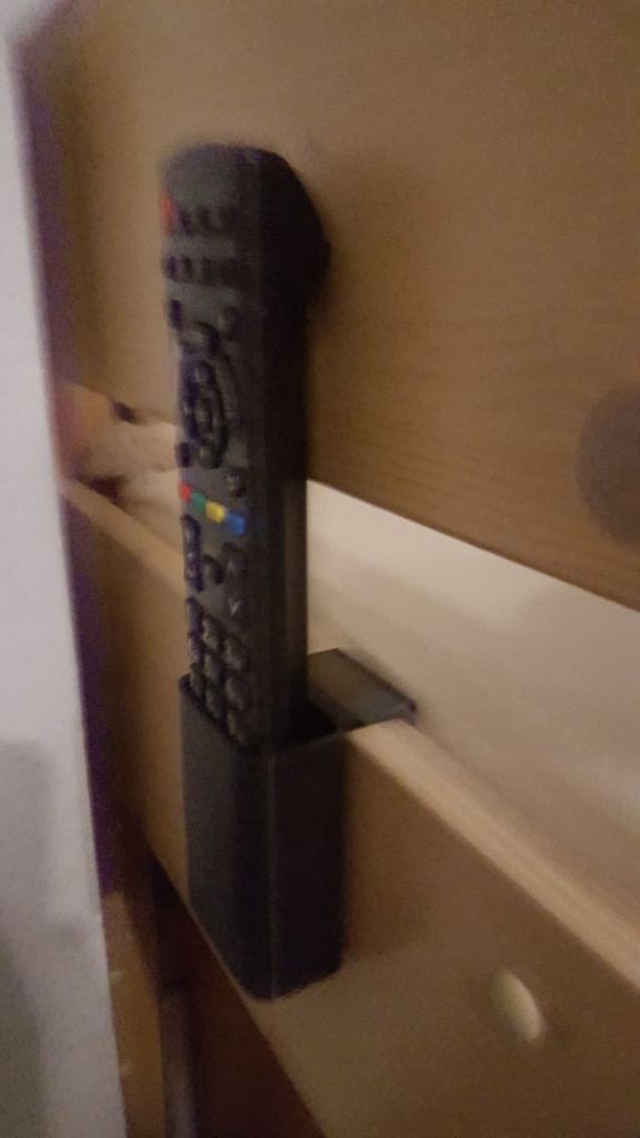 TV Remote holder for bed
