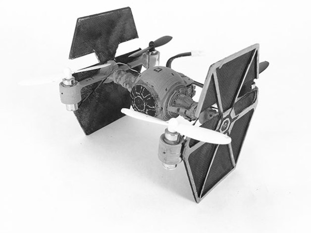 Tie Fighter Body for Hubsan X4 H107L