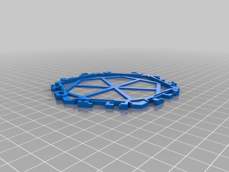 Interlocking Catan Hex Tile Holders