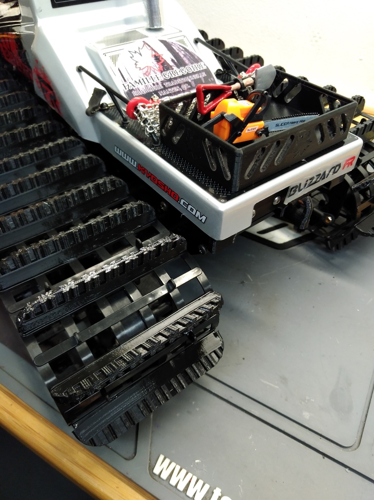 Kyosho Blizzard track extension paddle X
