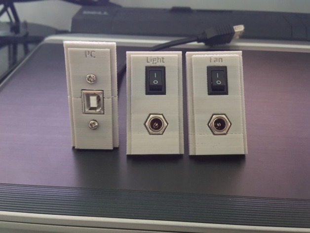 Power / usb / switch holders