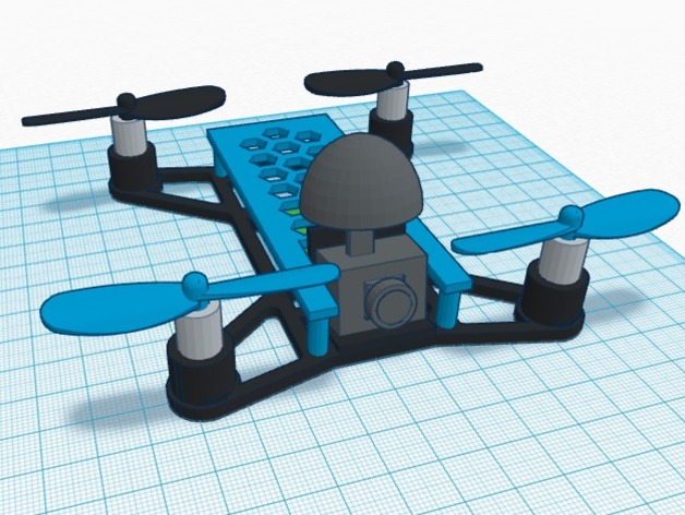 Variable Micro Quadcopter Frame