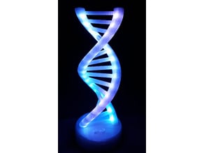 LED DNA model - helix lamp