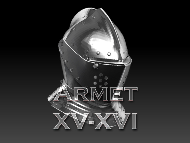 Armet Helmet XV-XVI century