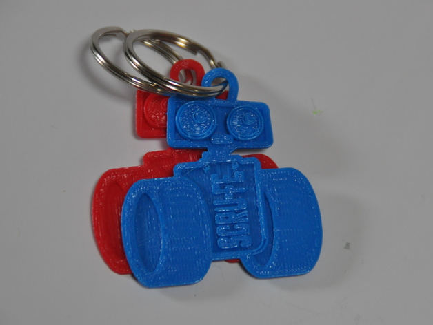 Robot Keychain - Promote SCRU-FE and programming in Education