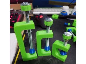 C Clamps 3D model