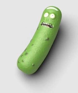 Pickle Rick from Rick and Morty