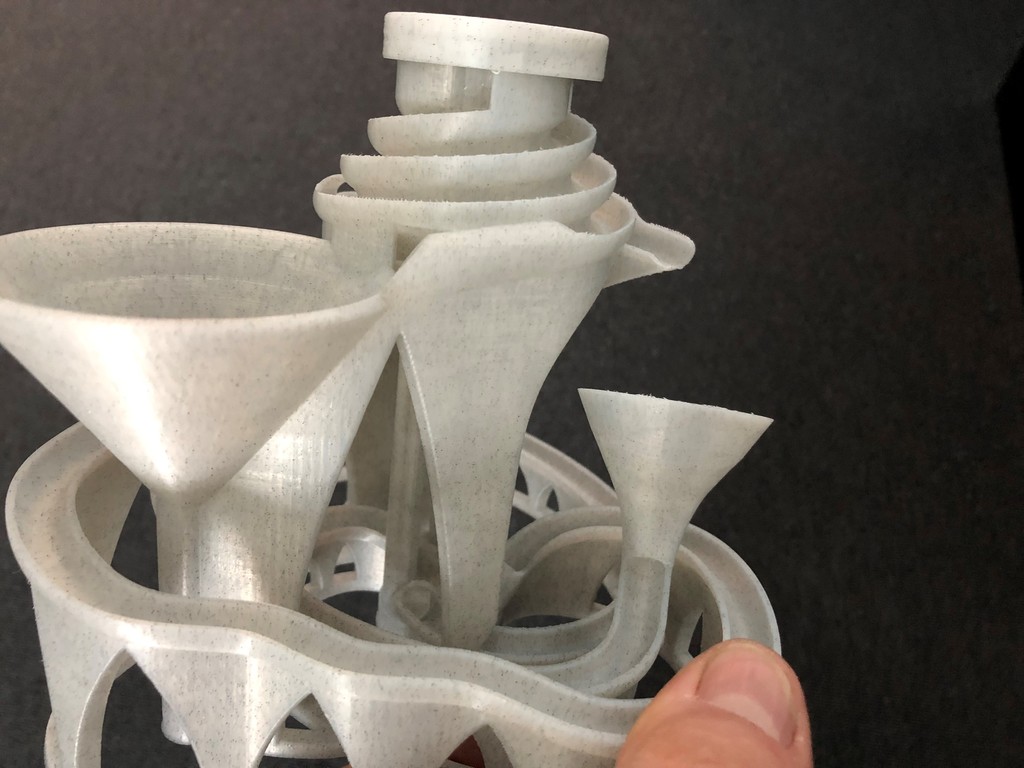 Marble Machine with new funnel