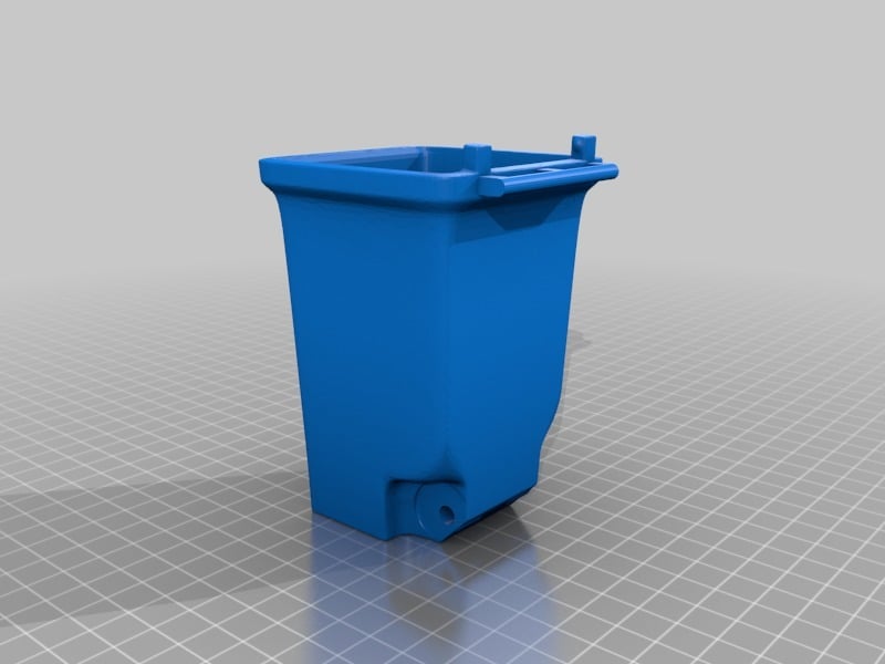 Mini Trash Can With Handle