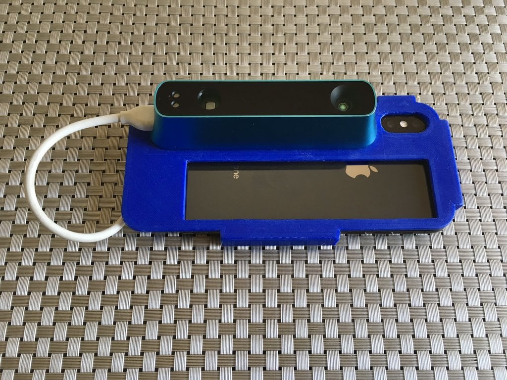 iPhone X - Occipital Structure scanner bracket