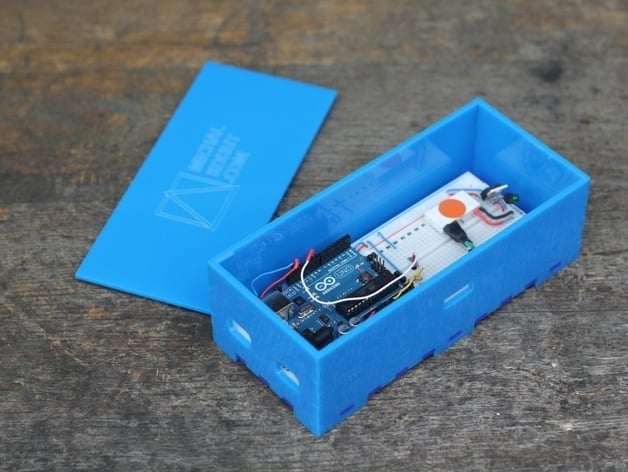 box for breadboard & arduino (with laser cut)