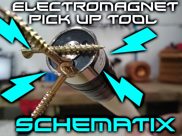 Schematix: Electromagnet pick up tool project!