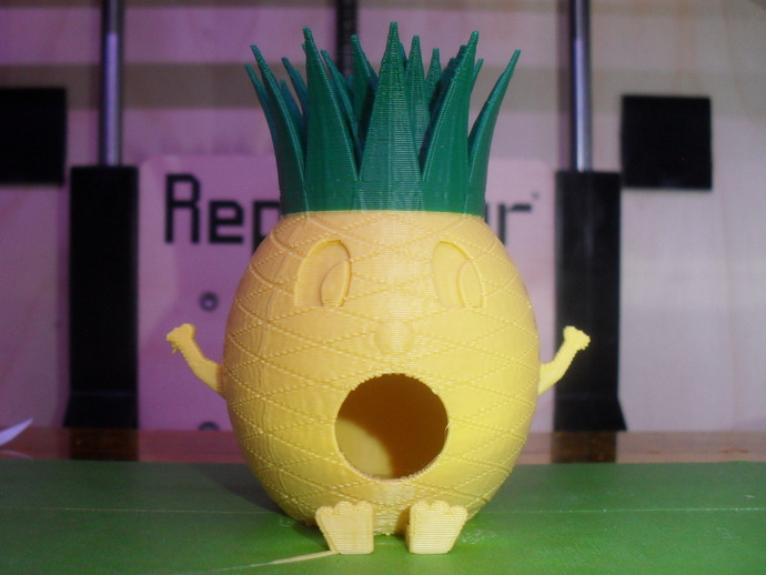 Pineapple-man Birdhouse