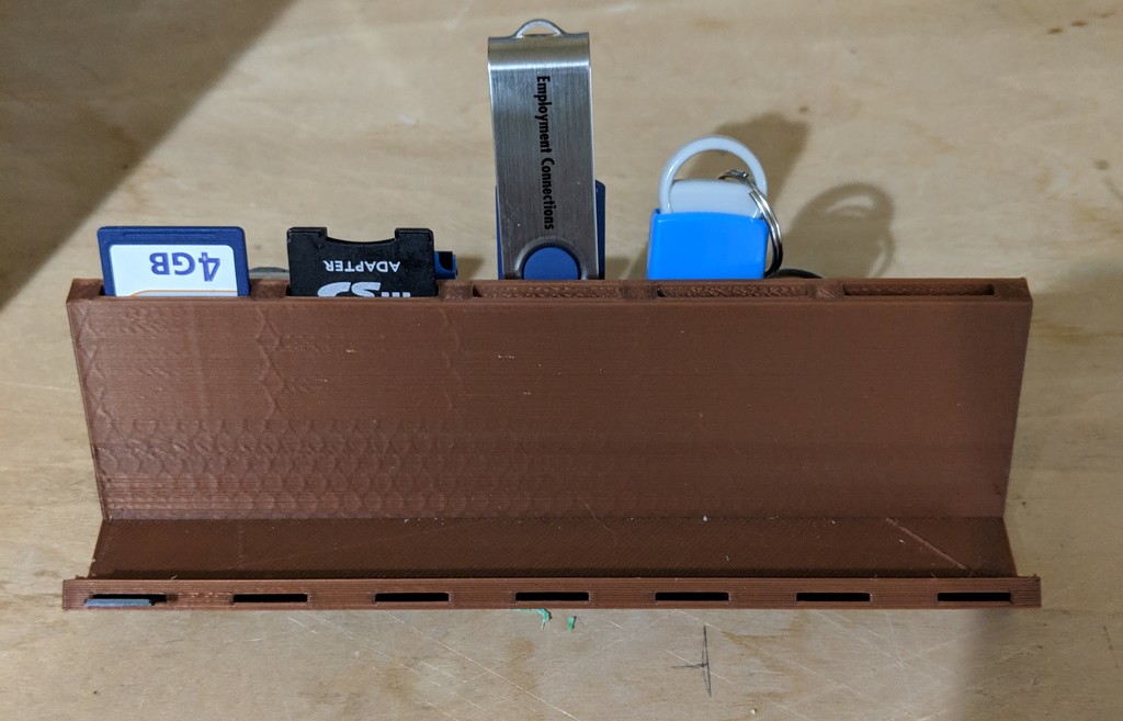 Phone Stand with USB/SD Storage