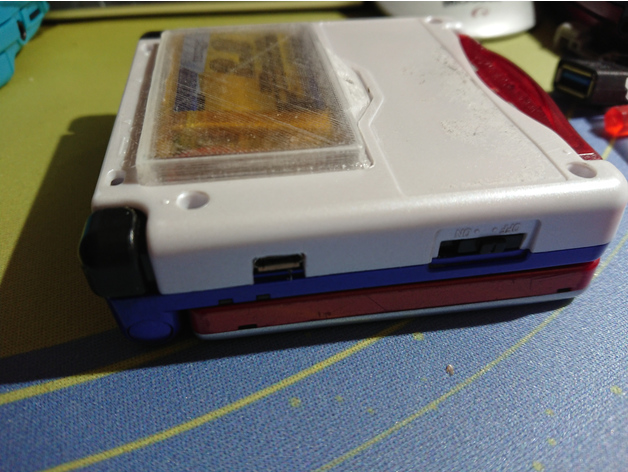 Gameboy Advance SP Extended Capacity Battery Cover by makho - Thingiverse