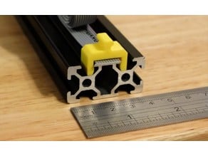 Flat Ribbon Cable guide/cover for 2040 extrusion
