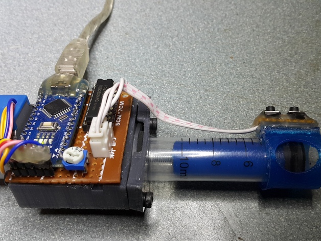 Arduino Motorized SMT Solder Paste Dispenser