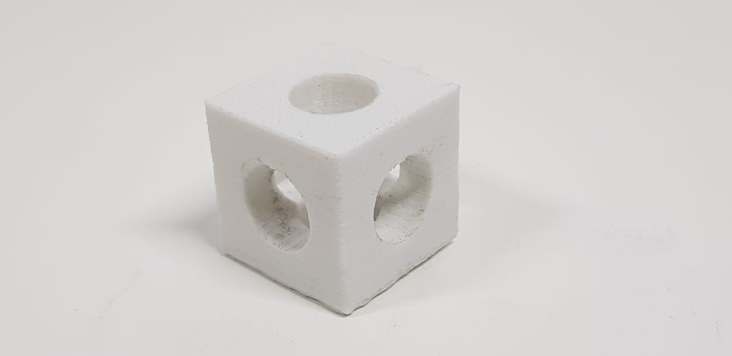 Cube calibration test 3 axis
