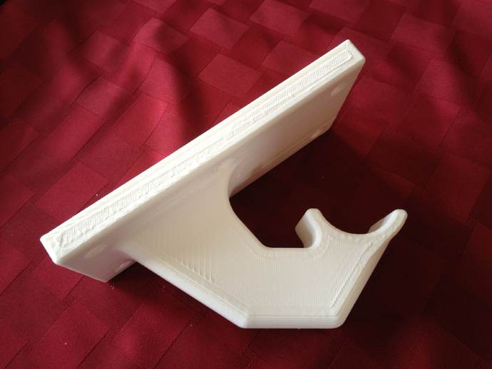 Dormer Ceiling Mounted Clothes Rod Bracket