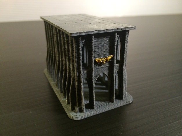 Small Imperium Building #3 for Epic 40K (6mm scale)