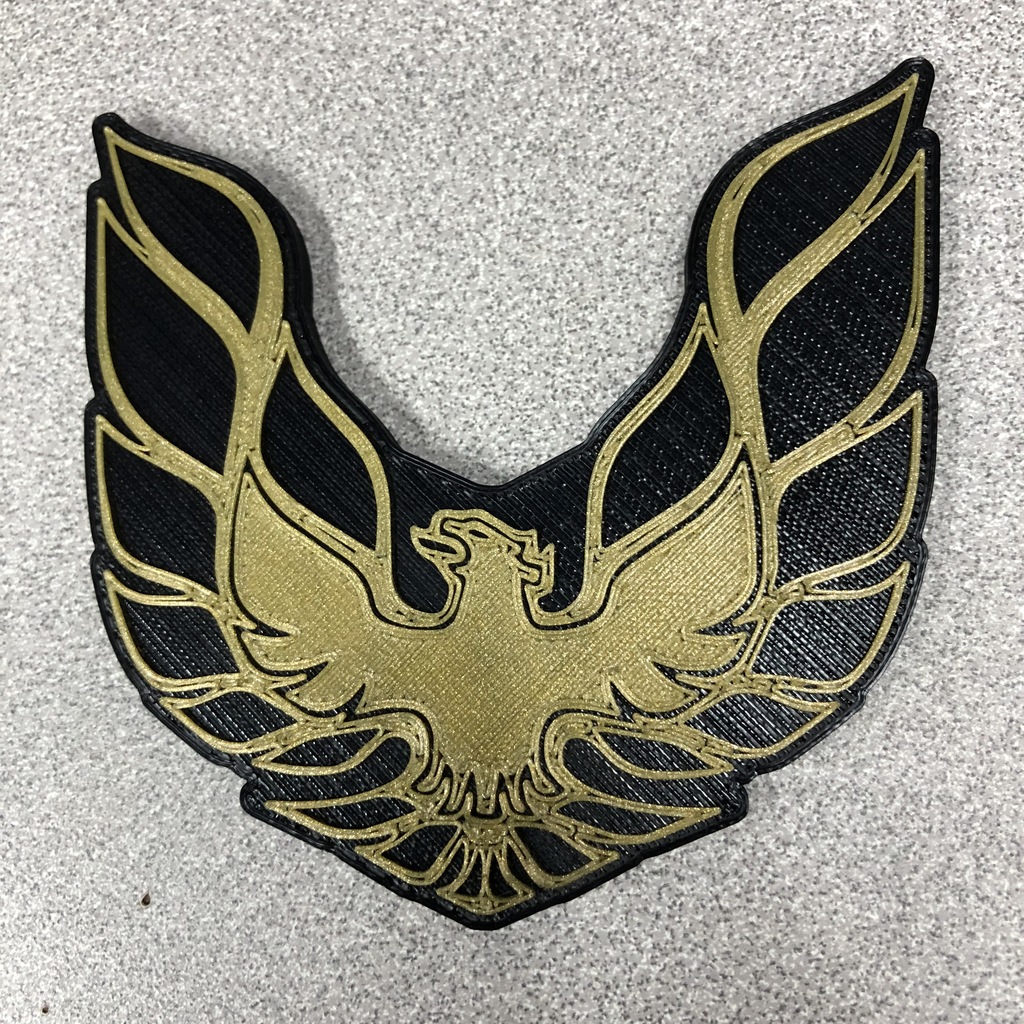 Pontiac Firebird Logo Fridge Magnet