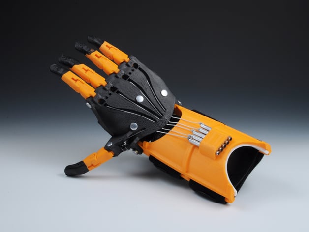 3D printed Hand by Frankie Flood