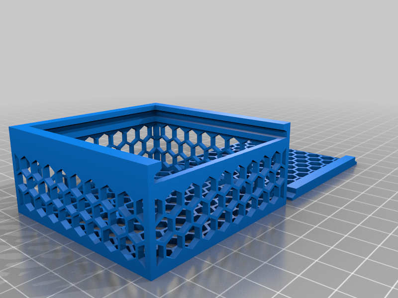 Parametric Hexagonal Hole Box