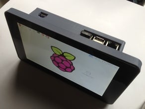 Raspberry Pi 7" Touchscreen Super Awesome Portable