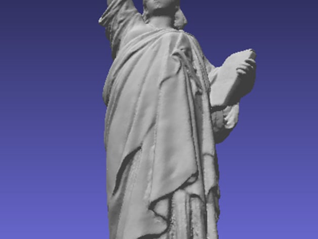 19th Century Bronze Statue of Liberty Model