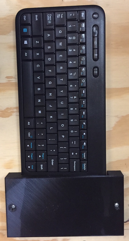 Logitech K400r keyboard holder with touchpad button relief