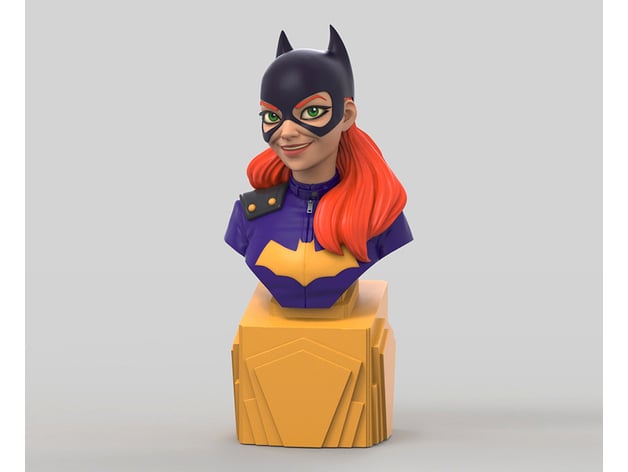 Digital File Batgirl cowl