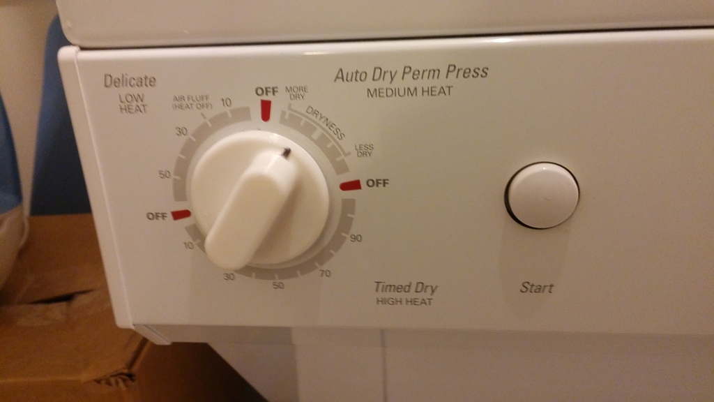 Washer/Dryer Replacement Knob