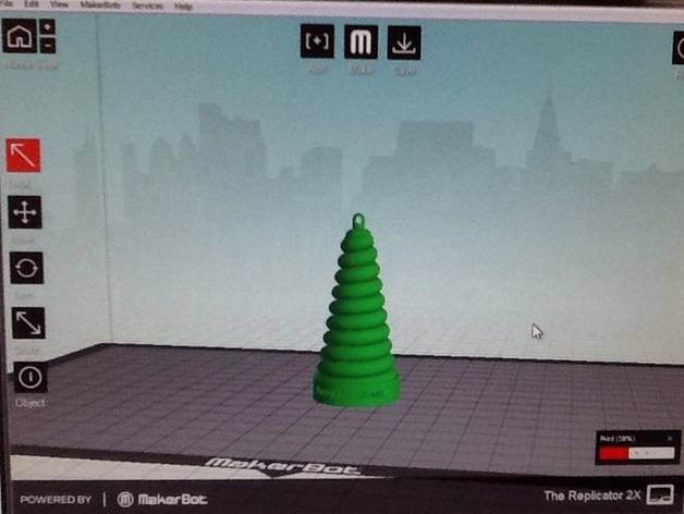 30 min print Christmas tree