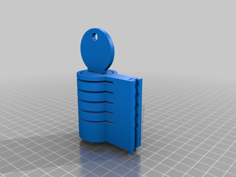 Fully Parametric Pin Tumbler Lock!