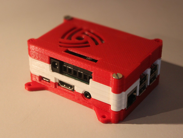 Box for Raspberry Pi B+ or 2 with Hifiberry Amp+