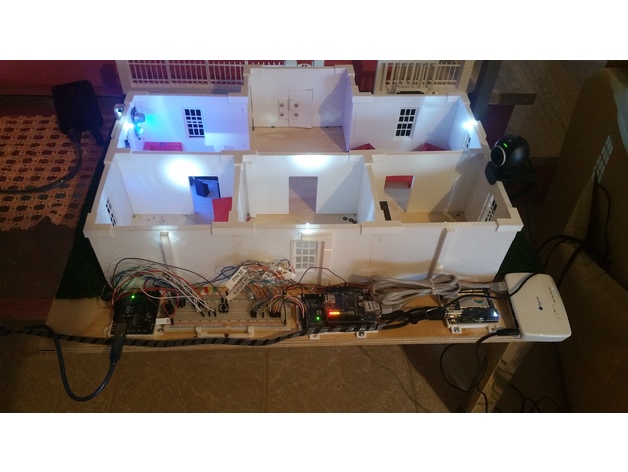 Thing Files For Home Automation Casa Domotica Con Arduino By Progettiarduino Thingiverse