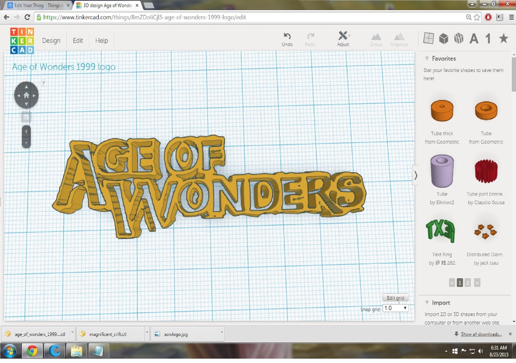 Age of Wonders Logo