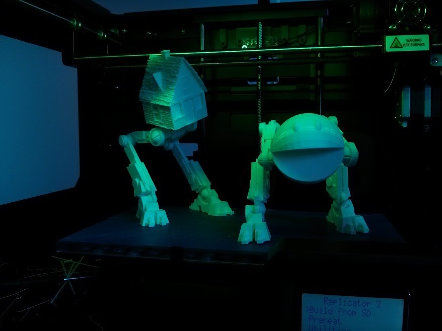 Happy Eggbot and/or Baba Yaga Bot