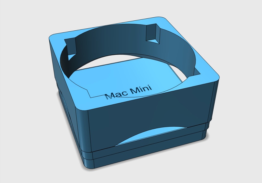 Mac Mini 200mm Fan Base (Untested)