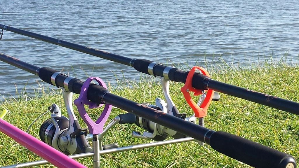 Fishing rod butt clamp by jacojvv - Thingiverse