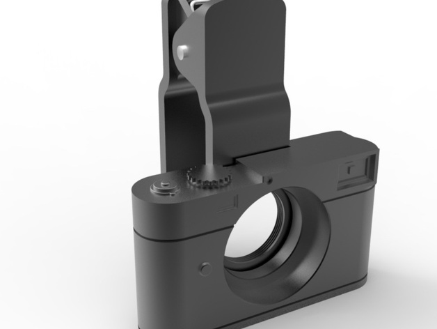 Leica M miniature lens clip